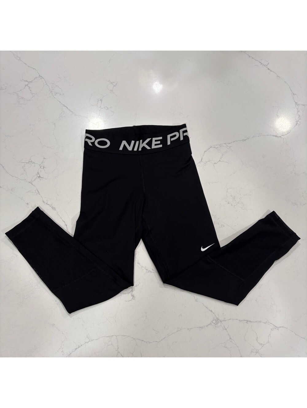 Nike Pro Dri-FIT Black Compression Leggings Women's XS Training Yoga Running